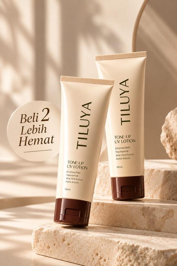 Paket beli 2 lebih hemat TILUYA TONE-UP UV LOTION